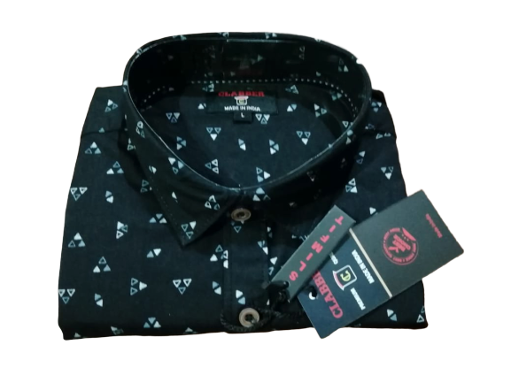 Mens Printed Slim Fit Shirt