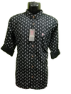 Mens Printed Slim Fit Shirt