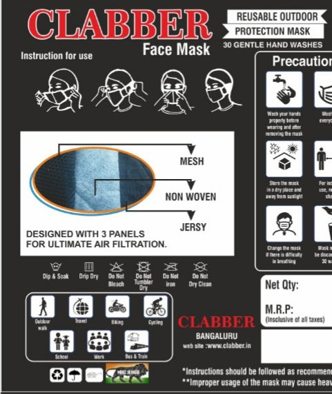 Face Mask-Reusable & Washable
