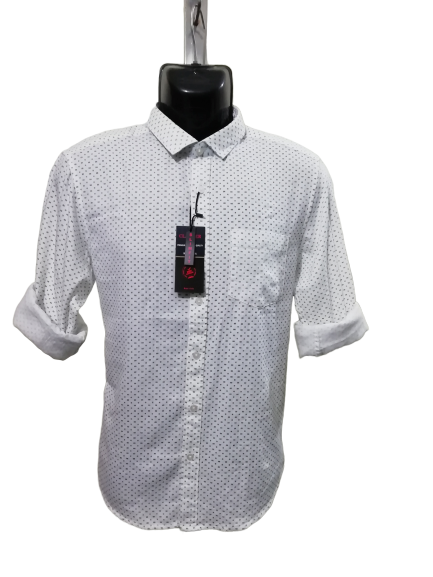 Mens Printed Slim Fit Shirt