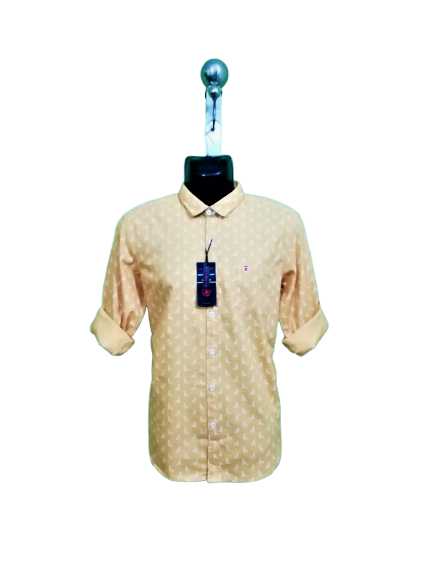Mens Printed Slim Fit Shirt