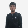 Henley -Black Long sleeve Tshirt