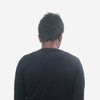 Henley -Black Long sleeve Tshirt