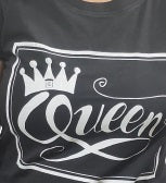 Women Black T-shirt