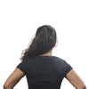 Women Black T-shirt