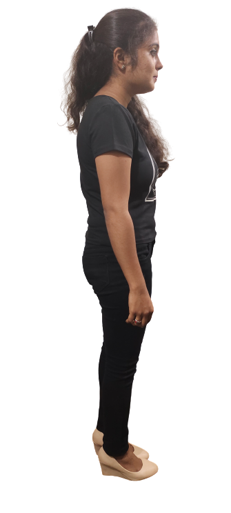 Women Black Crop T-shirt