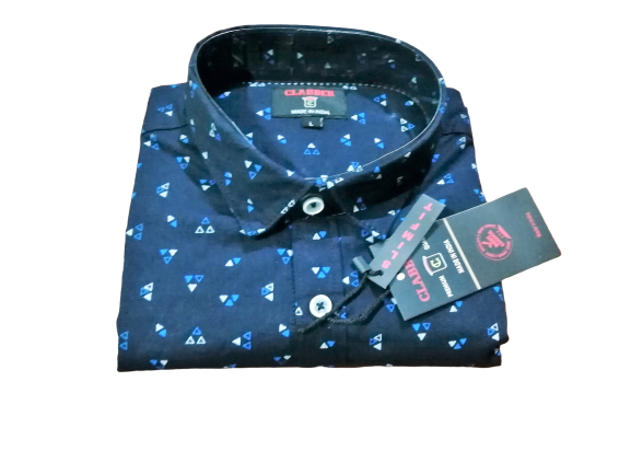 Mens Printed Slim Fit Shirt