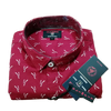 Mens Printed Slim Fit Shirt
