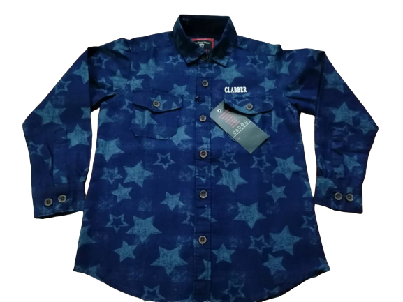 Boys Star Printed Shirt