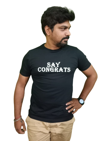 Men's T-Shirt-Congrats Logo